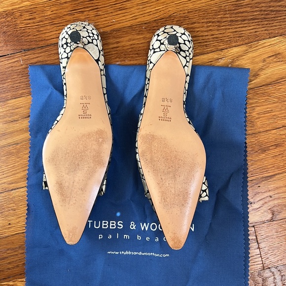 Stubbs Wootton 8.5  heel- worn once - Picture 3 of 4